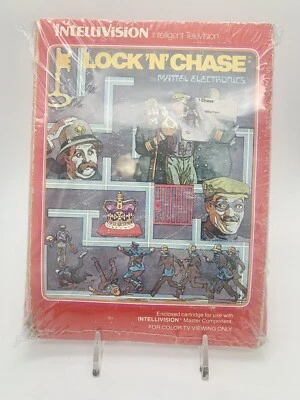 Factory Sealed Lock 'N' Chase Intellivision Video Game (damaged) - Image 1 of 4