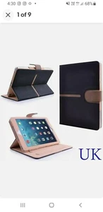 MOFRED buckle Suede Apple Ipad Case. Includes screen protector and stylus pen. - Picture 1 of 6