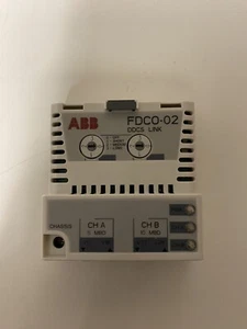 Módulo adaptador de fibra óptica ABB FDCO-02 para unidades de la serie ABB ACS - Nuevo sin caja - Imagen 1 de 2