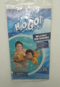 Bestway H20 Go Inflatable Swim Armbands Floaties Pineapple Ages 3-6 New in Pack - Picture 1 of 3