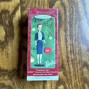 BARBIE 2000 Commuter Set Hallmark Keepsake Ornament #7 Christmas Tree Winter - Picture 1 of 7