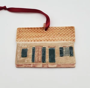 1984 New Orleans Preservation Resource Center Handmade Ceramic House Ornament - Picture 1 of 8