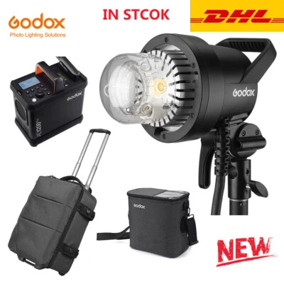 New Godox AD1200Pro 1200Ws 2.4G TTL 1/8000 HSS Flash Strobe 40W Modeling Light - Image 1 of 4