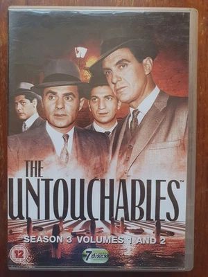The Untouchables Season 3 Vol 1 & 2 Dvd    RARE OOP DISCS LOVELY R2 UK 7 DVDS - Image 1 of 2