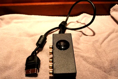 Xbox High Definition Av Pack Part No. X08-25301 OEM "TESTED & WORKING" - Image 1 of 4