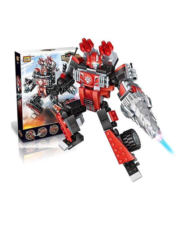 LOZ Transformed Series Drilling and Soil Truck Kids Puzzle Mini Block Brick Toy - Image 1 of 2