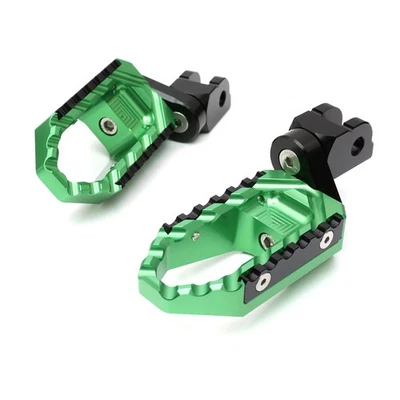 1 inch Lowered Green Front Highway Foot Pegs For Vulcan 800 Custom 95-03 04 05 - Image 1 of 4