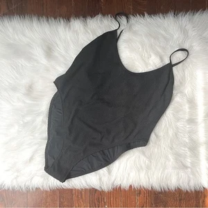 Good American Black Always Fits One Piece Swimsuit NWT - Picture 1 of 4