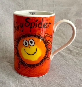 DUNOON Hairy Spider Scaries StonewareMUG Made in Scotland, Jane Brookshaw Design - Picture 1 of 5