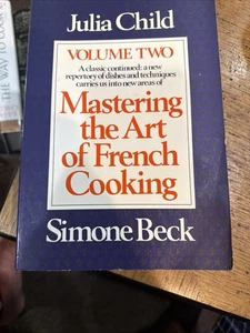 Mastering The Art Of French Cooking Volume 2 Julia Child & Simone Beck Cookbook - Bild 1 von 1