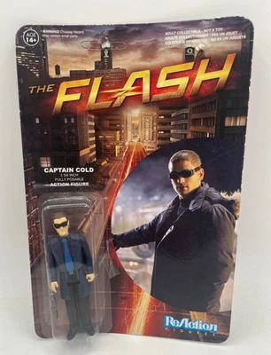 Serie de TV CW Arrow & Flash Funko Reaction 3.75" Captain Cold MIP Foto 1 de 2