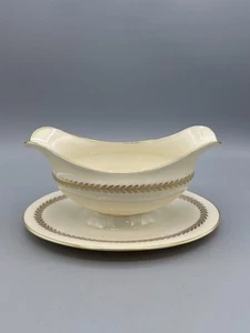 Lenox Imperial P 338 Gravy Boat con sottopiastra attaccata - Foto 1 di 12