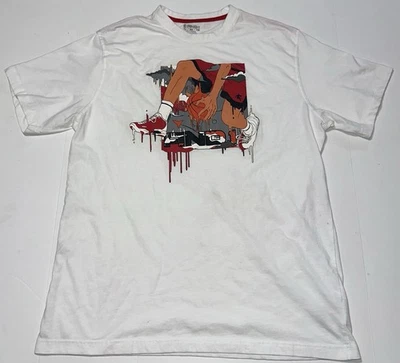 AND1 Basketball Men's White T-Shirt Size XL EUC - Image 1 of 4