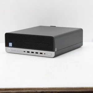 HP ProDesk 600 G4 Windows 11 SFF PC Intel Core i7 8700 16GB RAM 256GB SSD USB C - Picture 1 of 17