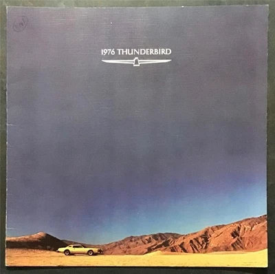 Folleto de venta de autos Ford Thunderbird LF 1976 #036 8/75 EE. UU. Foto 1 de 3