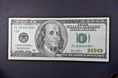 2003A $100 Bill *STAR NOTE* San Francisco - Image 1 of 2