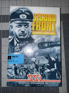 SSI Computer Wargame Second Front - Germany Turns East (PC 5 1/4") Boxed LESEN - Bild 1 von 3