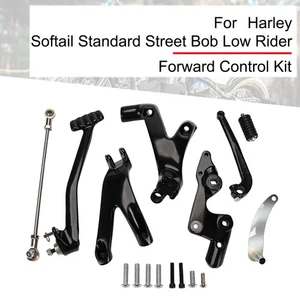 Forward Controls Kit For Harley Softail Street Bob FXBB/S Low Rider FXLR FXLRST - Picture 1 of 18