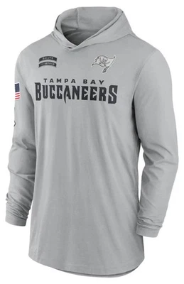2024 TAMPA BAY BUCCANEER Nike Ligera Saludo al Servicio Sudadera con Capucha Camisa XXL NUEVA CON ETIQUETAS Foto 1 de 3