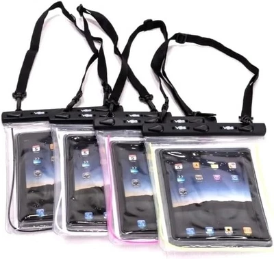 4 Universal Waterproof Case Dry Bag Pouch for iPad/Tablet Pro - Image 1 of 4