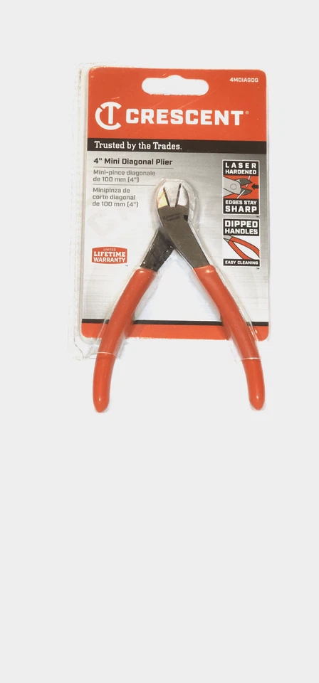 MEDIA LUNA 4" pulgadas mini alicates de corte diagonal láser borde duro 4MDIAGOG Foto 1 de 1