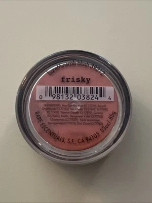 bareMinerals ~ FRISKY Blush Rouge New Sealed .85g / 0.03 oz ~ New & Sealed - Image 1 of 3