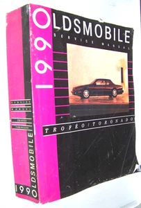 1990 Original Service Repair Shop Manual Oldsmobile Toronado & Trofeo - Picture 1 of 6