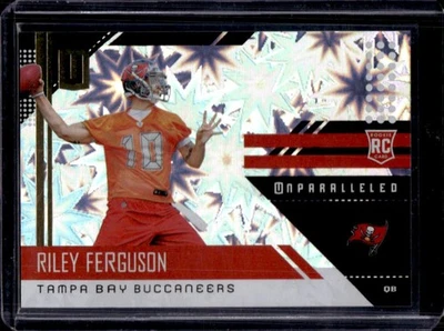 2018 Panini Unparalleled Riley Ferguson RC Impact Rookie #/75 Buccaneers - Image 1 of 2