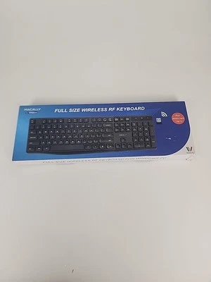 Macally Full Size Wireless RF Keyboard for Windows PC - Image 1 of 4