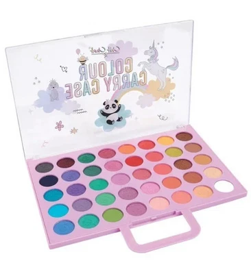 Chit Chat Eyeshadows Palette Girls Rainbow Gift Set Make Up Case Gift - Image 1 of 4