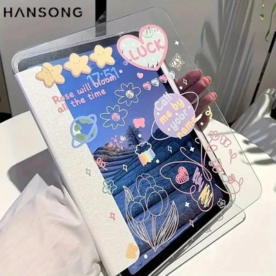 Transparent Case for IPad Pro Air 13 11 M3 M2 M4 2025 for IPad 11th A16 12.9 " 9 - Image 1 of 4