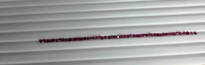 Genuine Natural 26  Loose Round Ruby Deep Red 9.70ct - Image 1 of 2