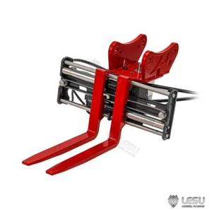 270° Rotation Metal Hydraulic Fork C0041-C for 1/14 LESU RC Excavator ET35 - Picture 1 of 6