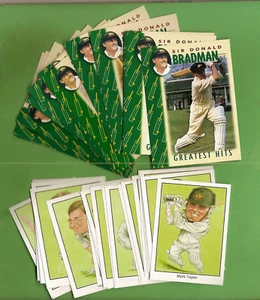 #D136. DON BRADMAN & CHARACTER CRICKET CARD SETS - Bild 1 von 5