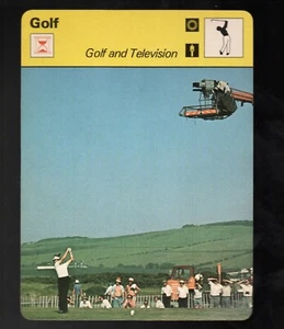 1978 Golf And Television Sportscaster Golf Card 39-05 Italy NM-MT - Bild 1 von 2
