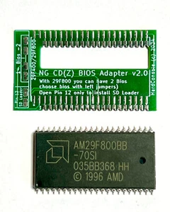 Neo Geo CD CDZ Unibios Adapter - Neogeo CD(Z) Dual Bios - Afbeelding 1 van 13