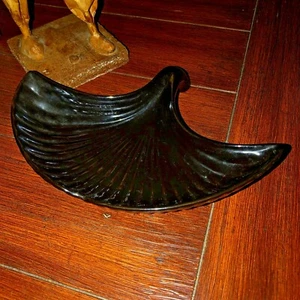 Plato de inmersión de caramelo VISUN CHINA de cerámica negra único - forma inusual - Imagen 1 de 4