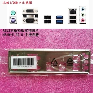H81M-E R2.0 New For ASUS Motherboard Backplate IO I/O Shield - Afbeelding 1 van 1