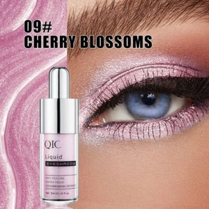 Waterproof Shiny Liquid Eyeshadow Pearlescent Liquid Eye Shadow Beginner - Picture 1 of 22