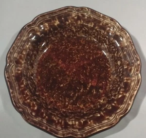 RARE Mikasa Chocolate Marble Salad Plates Set of 10-New - Picture 1 of 4
