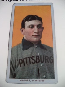 Póster de tarjeta de béisbol Pittsburgh Pirates Honus Wagner - Imagen 1 de 2