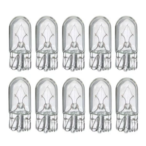 10stk T10 Halogen LED 501 White Car Interior Side Bulb Light Parking Lot - Picture 1 of 7
