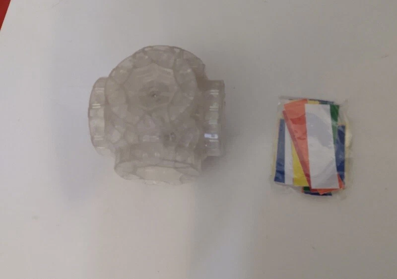 DAYAN TWISTY ГОЛОВОЛОМКА КУБ 30 ОСИ КОЛЕСА ПРОЗРАЧНЫЙ ИГРУШКА - Изображение 1 из 3