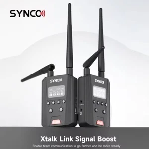 Synco Xtalk Link 2300ft drahtlose Gegensprechanlage Zweikanal Signalverstärkung 1000m - Bild 1 von 8