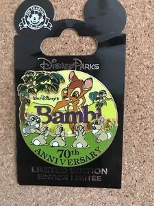 Disney LE BAMBI 70th Anniversary Pin - Picture 1 of 3