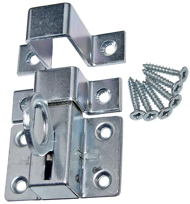 Schnäpper Schnappschloss Fensterschloss Oberlicht-Schnäpper Federriegel - Bild 1 von 3