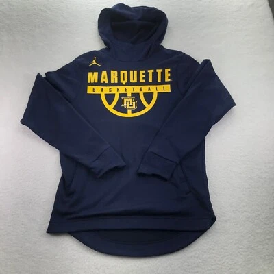 Suéter Marquette Nike Air Jordan para Hombres Pequeño Dri Fit Baloncesto Sudadera con Capucha Foto 1 de 4