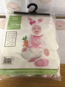 Amscan Wittle Wabbit Pink Bunny Rabbit Baby Fancy Dress Costume Age 12-18 Months - Picture 1 of 1