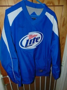 Kurt Busch #2 Miller Lite Autographed Signed PullOver Shirt Men's L - Picture 1 of 5