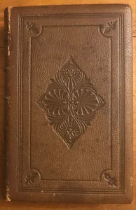 "THE POETICAL WORKS OF JOHN GREENLEAF WHITTIER" 1868 2 VOLS FINE LEATHER BINDING - Picture 1 of 2
